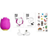 Бесконтактный клиторальный стимулятор WOMANIZER ROMP SUCTION ROSE розовый RP301SG4